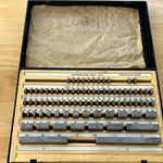 Potter gauge and tool Slip Gage Block Set Imperial