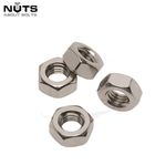 HEX FULL NUTS A4 MARINE STAINLESS STEEL M2 M3 M4 M5 M6 M8 M10 M12 M14 M16 M20