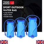 Water Bladder 1L 2L 3L BPA Free Hydration Pack Reservoir Running UK