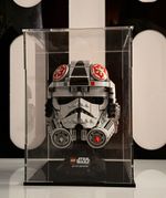 Cast Acrylic Perspex Display case for LEGO® Star Wars Or Marvel Helmet FITS ALL