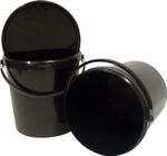 Other Hydroponics Black Bucket With Lid 5L 10L 20L Gardening DIY Storage