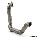 3" EXHAUST DECAT DOWNPIPE DE CAT STAINLESS PIPE FOR MERCEDES A35 AMG W177 2018+
