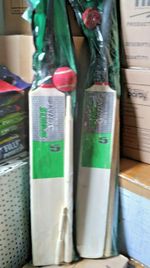 2 x Size 5 Cricket Bat Set Includes Bat Ball Stumps Carry Bag (YES 2 OF THEM !!)