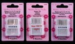 SEWING MACHINE NEEDLES-STANDARD, BALLPOINT OR JEANS - PACK OF 5 NEEDLES