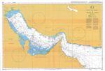 Admiralty 2858 Gulf Of Oman To Shatt Al Arab Marine Map Nautical Chart Paper Wal