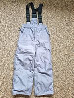 Dare2be Hydrafort Grey Kids Ski Salopette Trousers 5-6 Years Waterproof