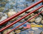 Steffen Brothers 7'0" 2/3wt 3pc - Fiberglass Fly Rod Blank - Chestnut - USA Made
