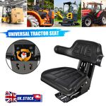 Tractor Suspension Seat Dumper Forklift Mower Digger Seat Universal Adjustable