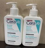 2x Cerave Blemish Control Face Cleanser Salicylic Acid - 236ml
