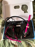 Mini Educator Vibration Remote Dog Training Collar w/ Pink Strap & extras