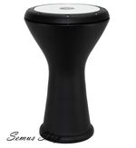 Oriental Professional Solo Darbuka Aluminum Black-Matte with Accessories