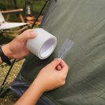 Transparent PVC Repair Tape 5cm x 5m Waterproof Strong Adhesive for Tent