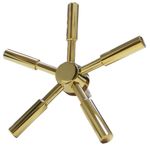 5 Spoke Heavy Duty Safe HandleReplacement for Vault Door & Gun Safe Handle