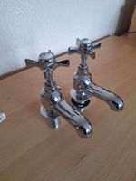 2 Vintage Taps, brass or stainless steel (non magnetic) Untested.