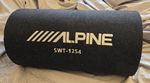 ALPINE SWT-12S4 SVC 4 OHM 12" BASS TUBE SUB CANNON,VENTED,PORTED,300W RMS,1000W.