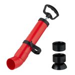 Drain cleaner pump Pipe Unblocker Lightweight Two Attachments Vacuum Drain Pump