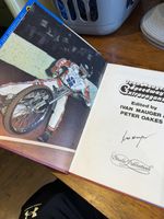 Mega vintage Ivan Mauger signed!!! Speedway extravaganza book. Very collectible.