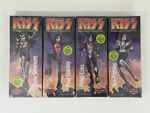 Complete Kiss Destroyer Polar Lights 1998 Model Kits – All 4 Members SEALED RARE