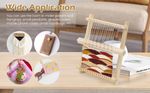 Wooden Weaving Loom Kit Foldable Weaving Loom DIY Multi-Craft for Beginner Kids