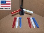 Arrow Fletching Jig all-in-one Helical Left, Right, and Straight - Made in USA