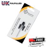 Adapter Pin Chuck Set 2 Pcs Micro Drill Collet Vise 0–2.5mm Jewelry Tool -uk