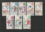 Sharjah 1965 I. T. U. Full set, used.