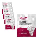 Lalvin EC-1118 Champagne Sparkling Elderflower Wine Yeast 5 x 5g Sachets BB 0329