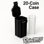 Premium 20-Coin 1oz Bullion Tube | Reinforced PLA+ | Stackable Display-Grade