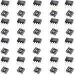 20 pcs JRC4558D NJM4558D Dual Operational Amplifier Low Noise High-Performance A