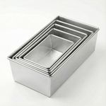 EUROTINS Bread Loaf Pan Baking Tin Professional Bakeware 1Lb, 2Lb, 3Lb, 4Lb, 5Lb