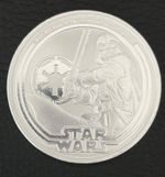 2026 1 oz Silver Star Wars Darth Vader Coin | Niue | .999 Fine | BU Condition