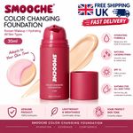 Smooche Foundation Korean, Smooche Color Changing Foundation, For All Skin Types