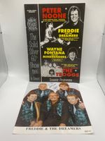 1995 Solid Silver Sixties Show Programme And Freddie Garrity Signed Photo.