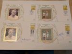 Cricket FDC Signed By Don Bradman & Other Autograph