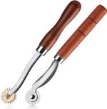 2 PCS Tracing Wheel Tools, Wooden Handle Tracing Wheel for Sewing