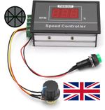 Speed Controller DC 6-60V 12V 24V 36V 48V 30A PWM DC Motor Speed Controller LEDS