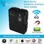 TruTrak GAT24 GPS Tracker 4G - Real Time magnetic vehicle car Tracking Device