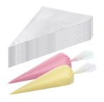 Icing Bags Disposable Clear Cake Pastry Decorating Piping Bags 18" / 21"
