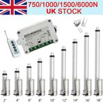 DCHOUSE 1000/1500N Linear Actuator 12V Electric Motor With Bracket Door opener