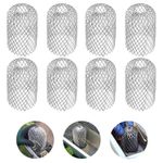 Universal Metal Gutter Guards Downpipe Filter Leaves Debris Guard Drain Cover