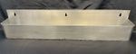 Stainless Steel Liquor Bottle Holder Rack 32 1/4” long wall mount preowned
