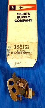 Chrysler Outboard Contact Set (NOS) Sierra P/N 18-5163 / F12194