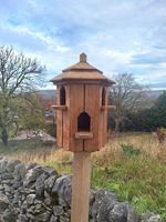  DOVECOTE BIRDHOUSE Nesting Box Bird Table UNPAINTED HANDMADE UK DURABLE SOLID!
