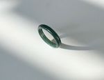Natural Jade Ring Deep Green K-POP Celebrity Trend Style Band 💚SOUL RING
