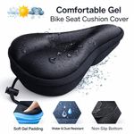 Gel Bike Seat Cover Soft Padded Cushion Non Slip MTB Road Bicycle Saddle