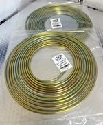 50ft ZINC Nickel Brake Pipe Hose Line Tube Roll 3/16''  Tubing Kit NEW***