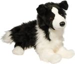 Douglas Chase Border Collie Dog Plush Stuffed Animal 11.8 Inch Realistic Soft To