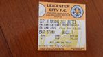 Leicester City v Manchester United Premier League Match Ticket 06.04.2002