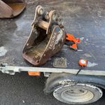 mini digger bucket 30mm pins