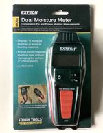 Extech MO55 Dual Pin & Pinless Moisture Meter Building Wood Damp Detector New